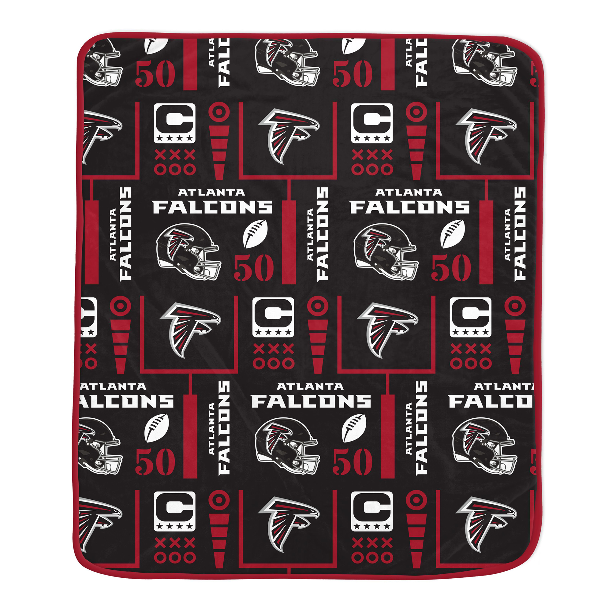 Pegasus Atlanta Falcons Team Spirit 60" x 70" Ultra Soft Blanket