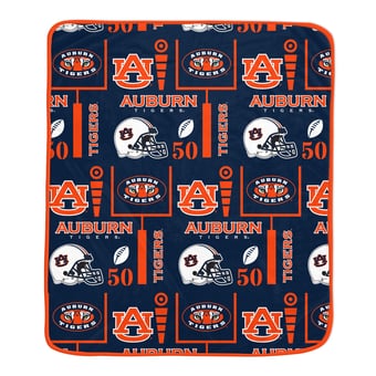 Pegasus Auburn Tigers Team Spirit 60" x 70" Ultra Soft Blanket