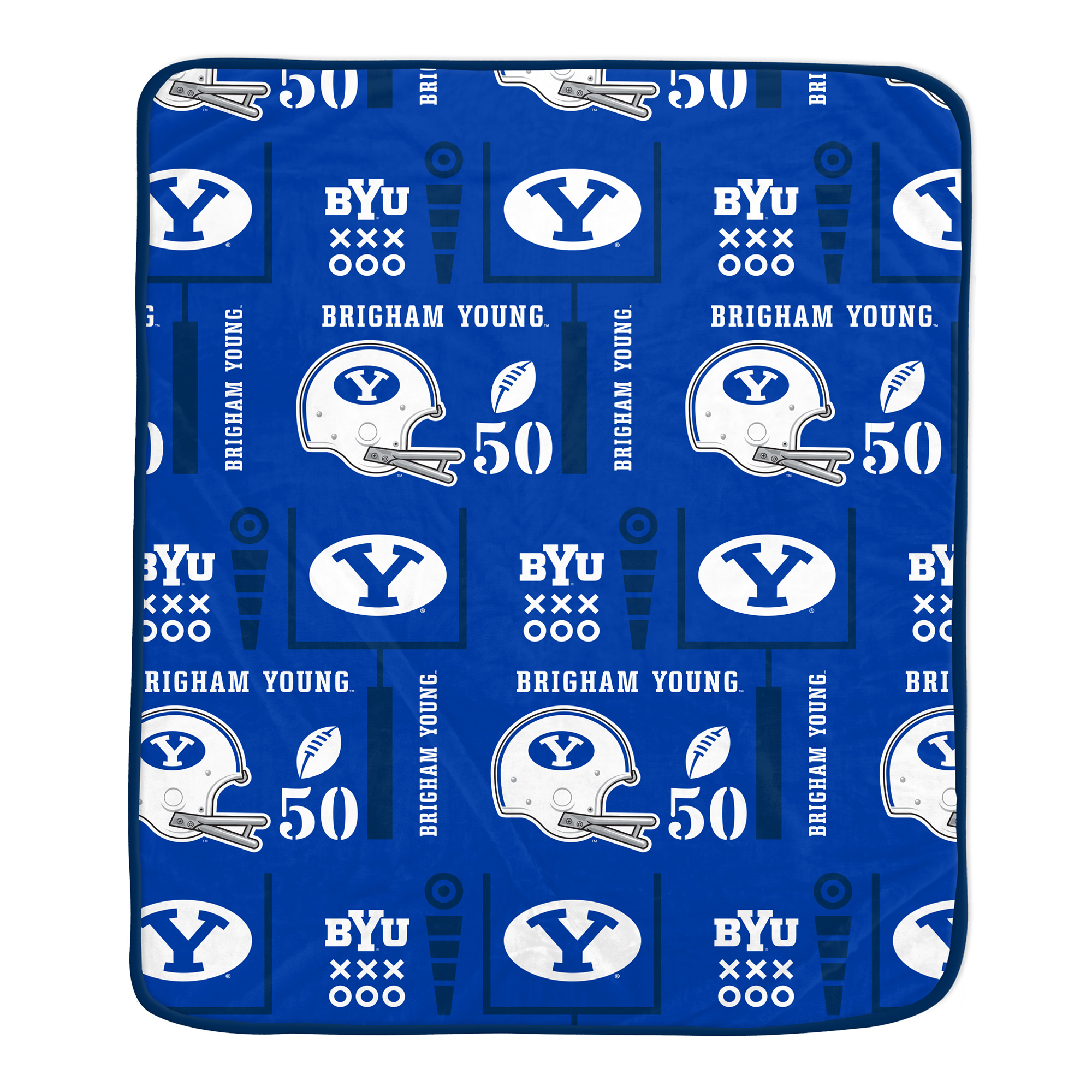 Pegasus BYU Cougars Team Spirit 60" x 70" Ultra Soft Blanket