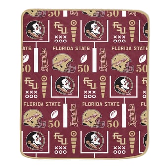 Pegasus Florida State Seminoles Team Spirit 60" x 70" Ultra Soft Blanket