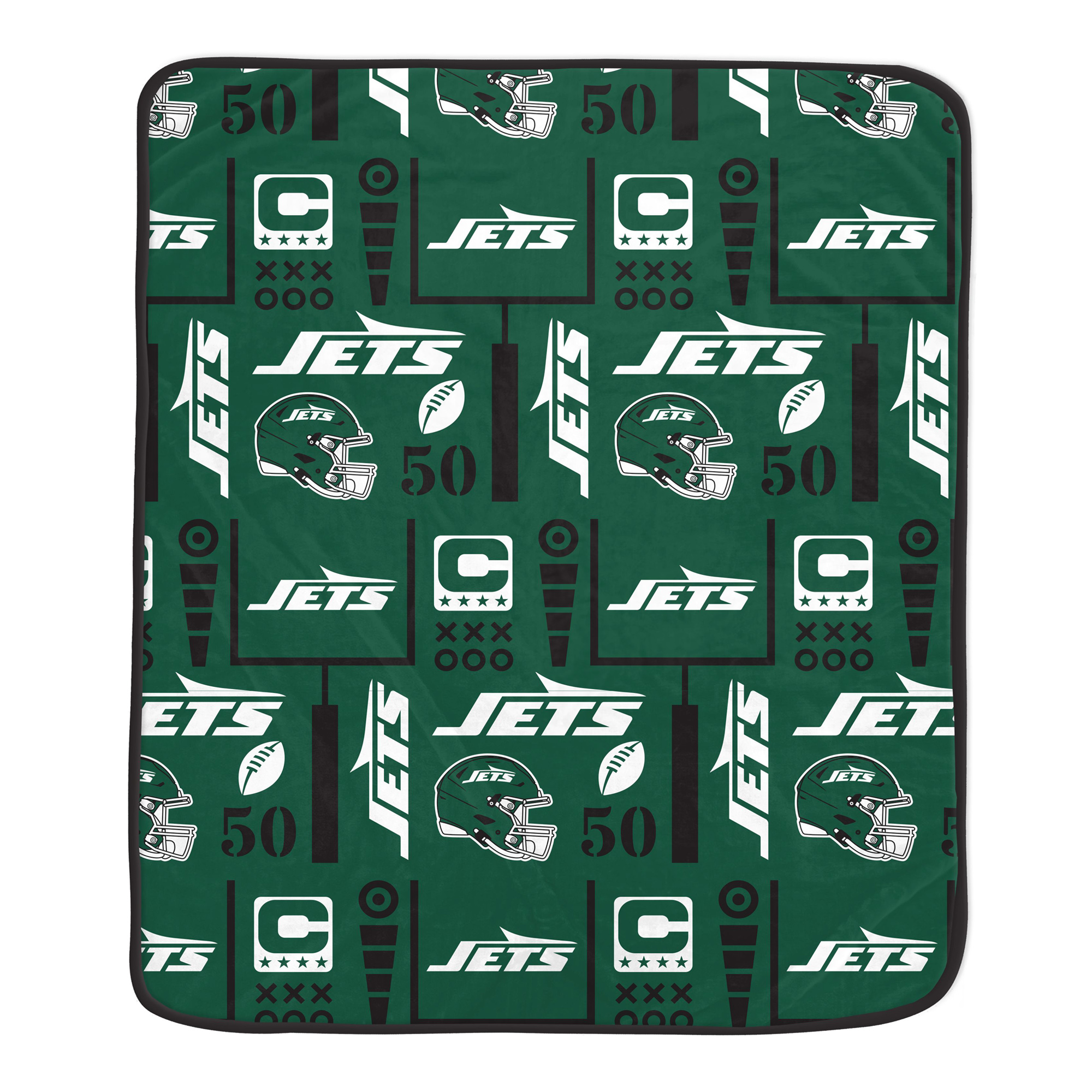 Pegasus New York Jets Team Spirit 60" x 70" Ultra Soft Blanket
