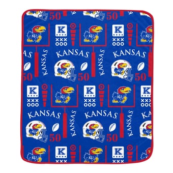 Kansas Jayhawks Blankets, Bed and Bath