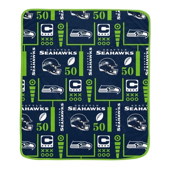 Pegasus Seattle Seahawks Team Spirit 60" x 70" Ultra Soft Blanket