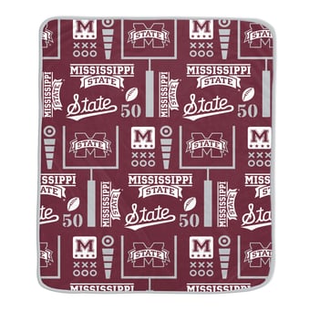 "Pegasus Mississippi State Bulldogs Team Spirit 60"" x 70"" Ultra Soft Blanket"