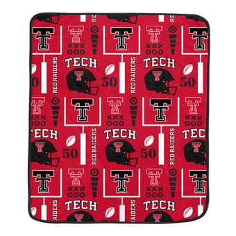Pegasus Texas Tech Red Raiders Team Spirit 60" x 70" Ultra Soft Blanket