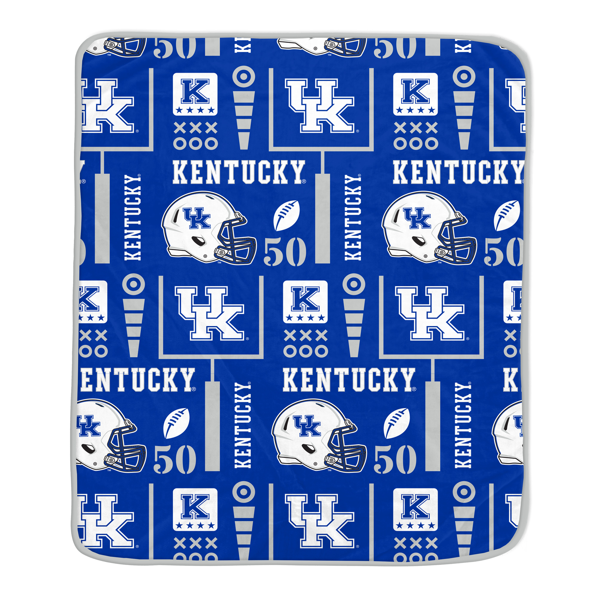 Pegasus Kentucky Wildcats Team Spirit 60" x 70" Ultra Soft Blanket