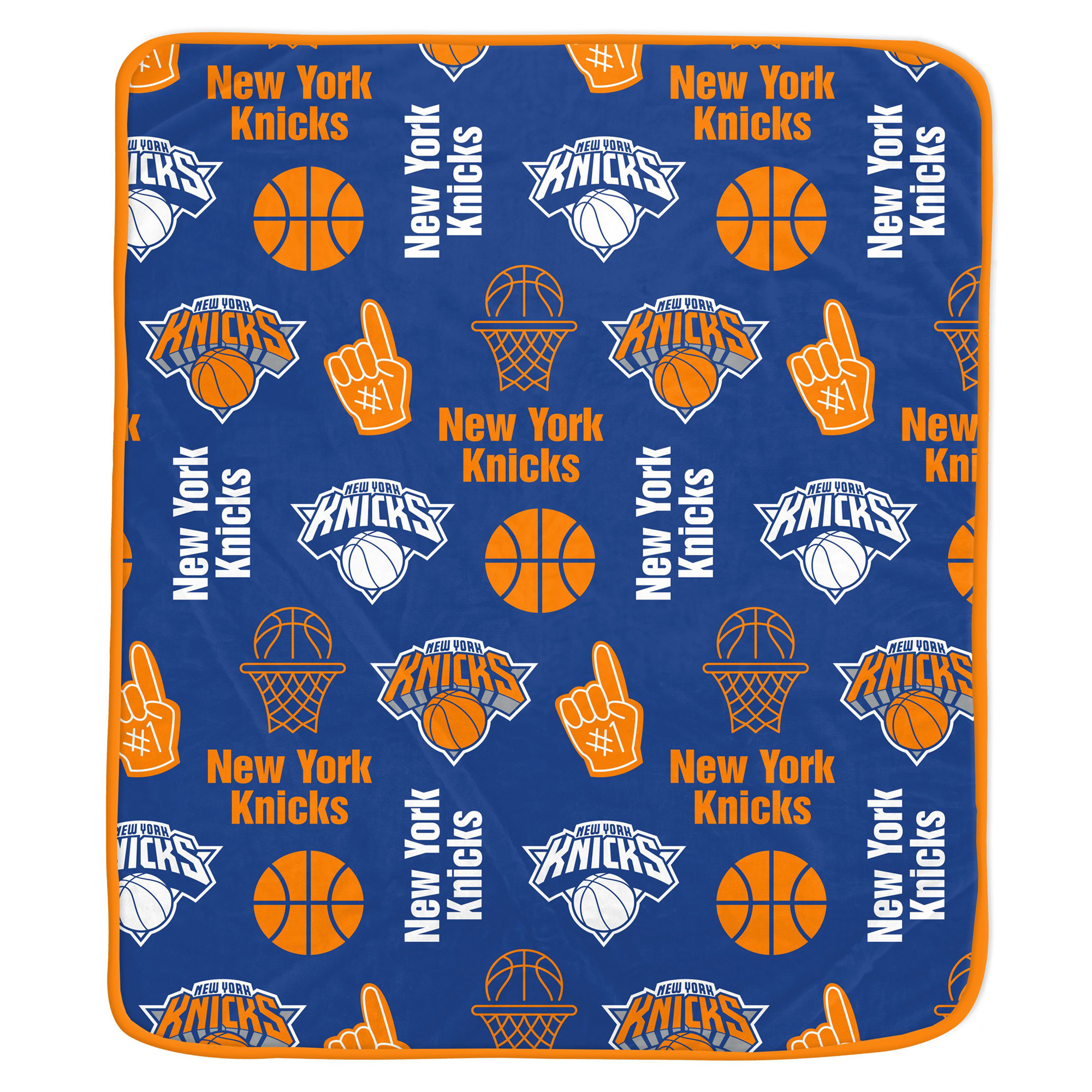 Pegasus New York Knicks Team Spirit 60" x 70" Ultra Soft Blanket