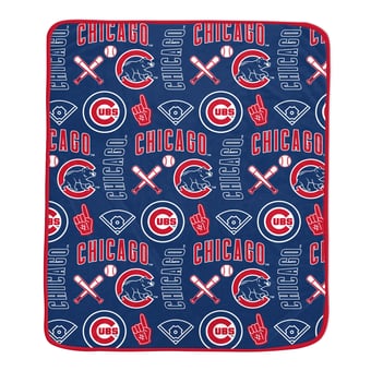 Pegasus Chicago Cubs Team Spirit 60" x 70" Ultra Soft Blanket