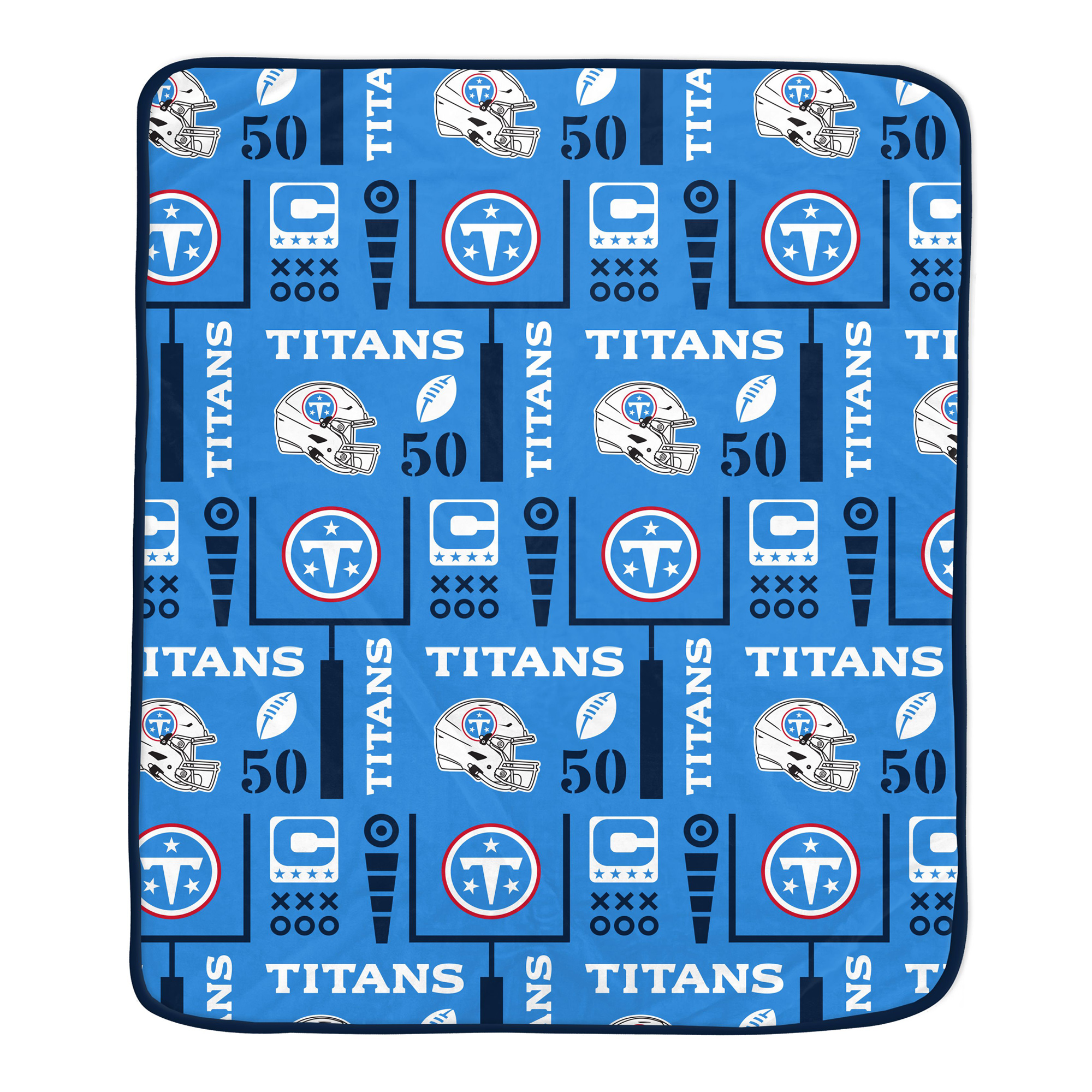 Pegasus Tennessee Titans Team Spirit 60" x 70" Ultra Soft Blanket
