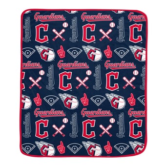 Pegasus Cleveland Guardians Team Spirit 60" x 70" Ultra Soft Blanket