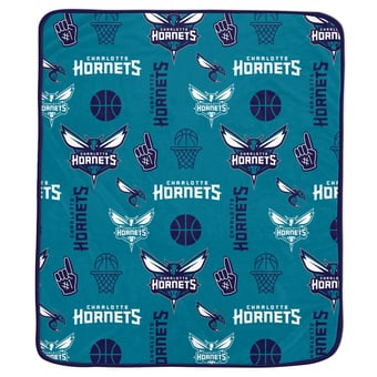 Pegasus Charlotte Hornets Team Spirit 60" x 70" Ultra Soft Blanket