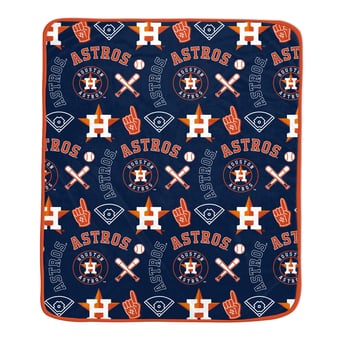 "Pegasus Houston Astros Team Spirit 60"" x 70"" Ultra Soft Blanket"