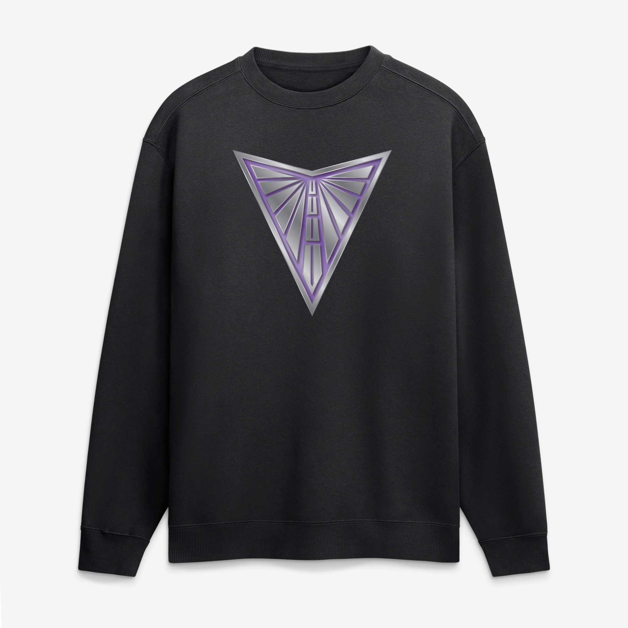 Men's Black Golden State Valkyries  Metallic Mascot Sweatshirt