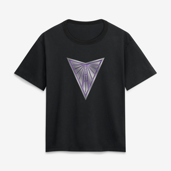 Women's Black Golden State Valkyries Metallic Mascot T-Shirt