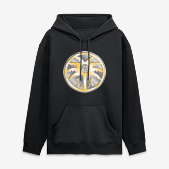 Men's Black Los Angeles Sparks  Metallic Mascot Hoodie