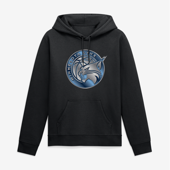 Men's Black Minnesota Lynx Big & Tall Metallic Mascot Hoodie