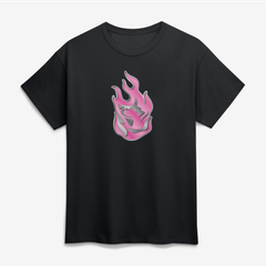 Men's Black Portland Fire Big & Tall Forged Mascot T-Shirt