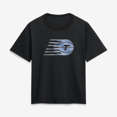 Women's Black Toronto Tempo Metallic Mascot T-Shirt