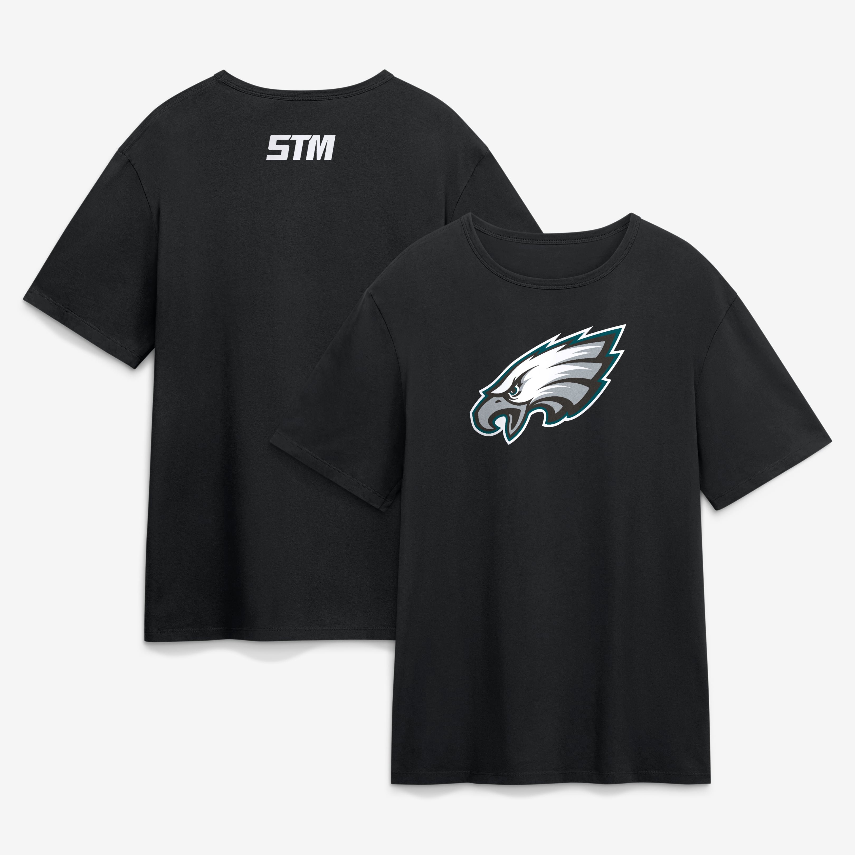 Men's Black Philadelphia Eagles Season Ticket Member T-Shirt