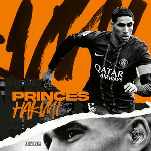 Livre PSG Princes Achraf Hakimi, vue 2