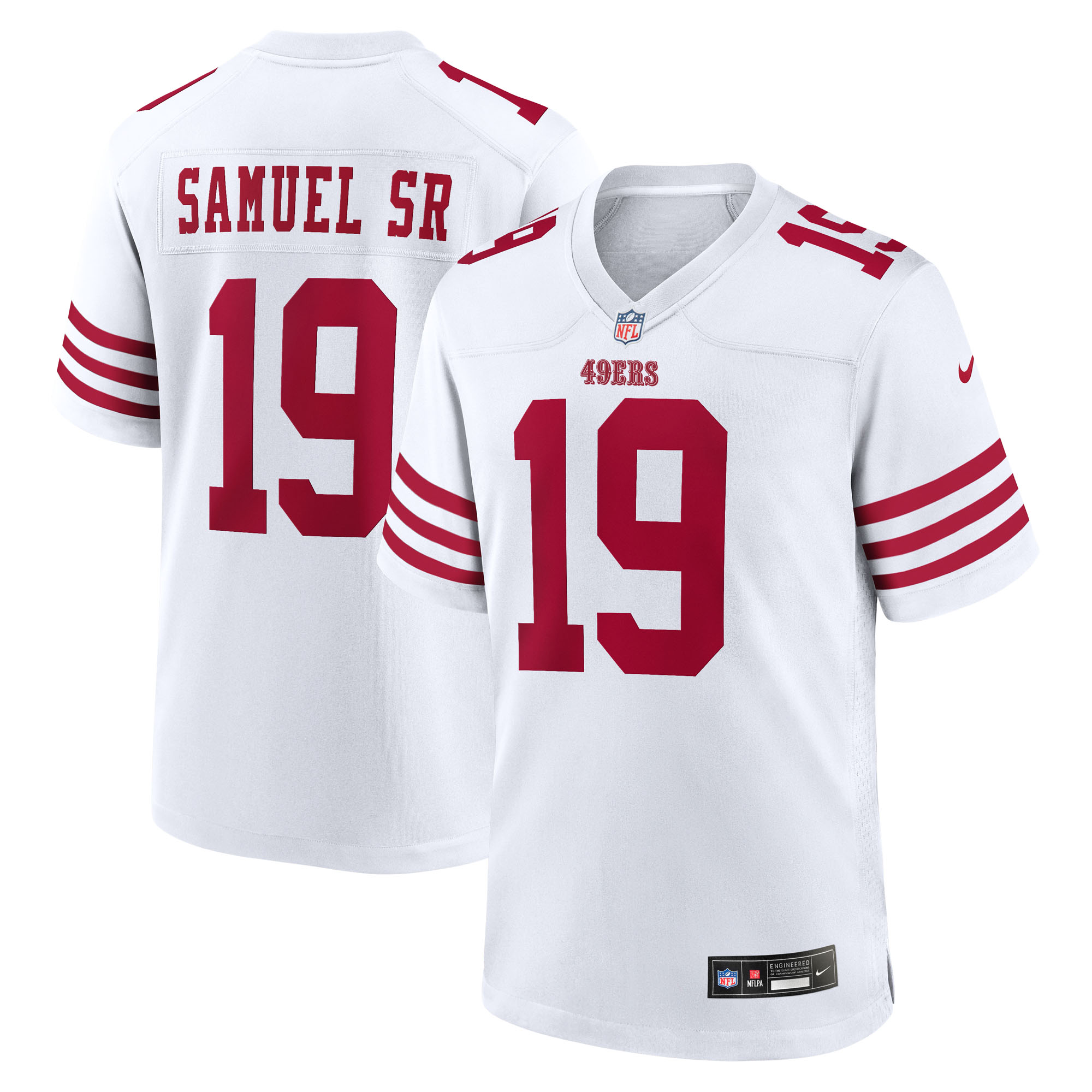 Men's Nike Deebo Samuel Sr White San Francisco 49ers Game Jersey