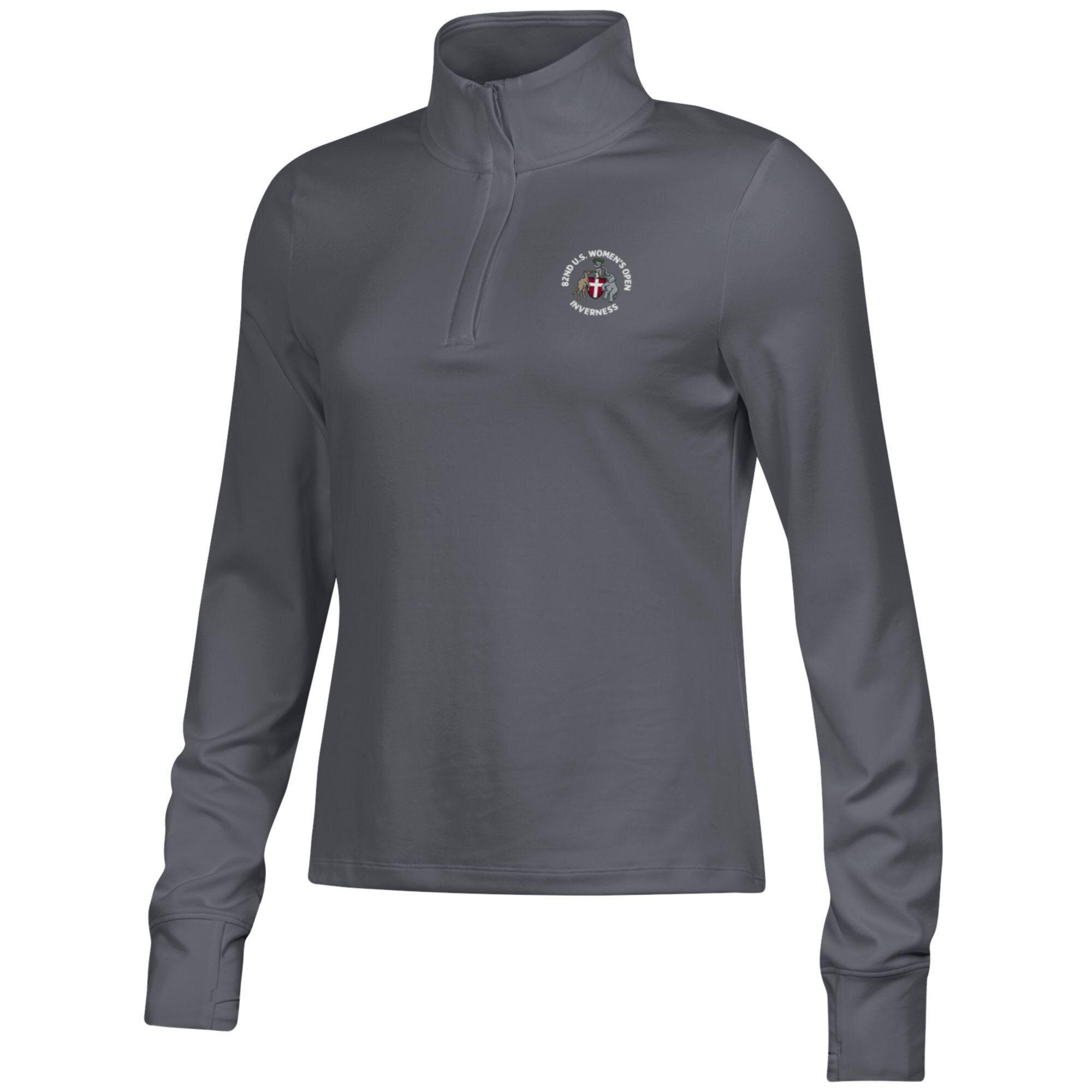 Women’s 2027 U.S. Women’s Open Under Armour Charcoal Motion Quarter-Zip Pullover