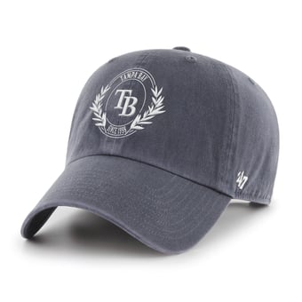 Women's '47  Navy Tampa Bay Rays Laurel Clean Up Adjustable Hat