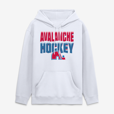 Men's White Colorado Avalanche Alternate Hoodie
