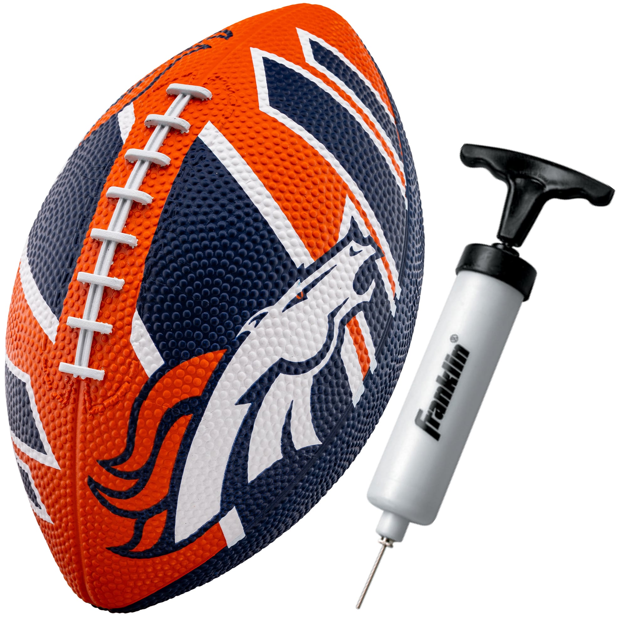 NFL Denver Broncos Mini Rubber Football