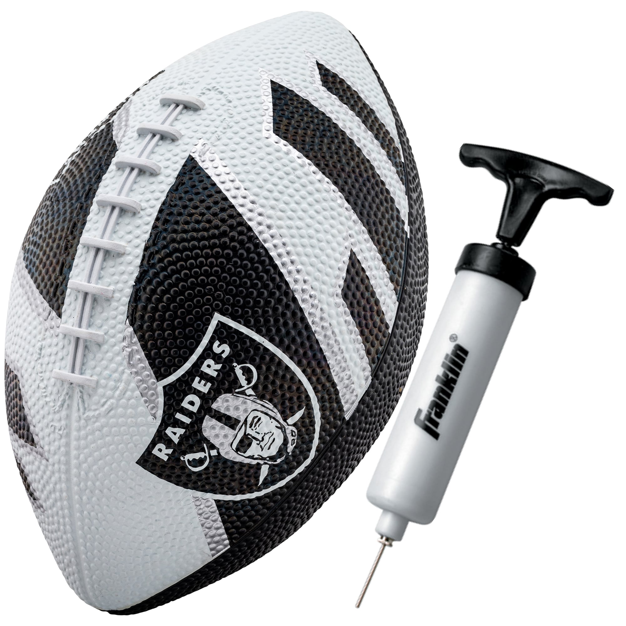 NFL Las Vegas Raiders Mini Rubber Football