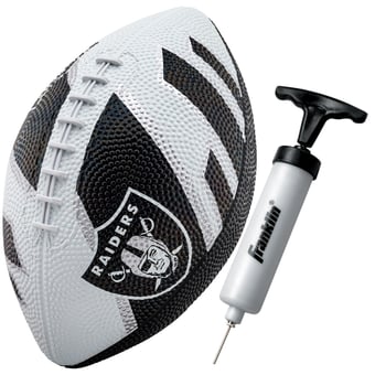NFL Las Vegas Raiders Mini Rubber Football