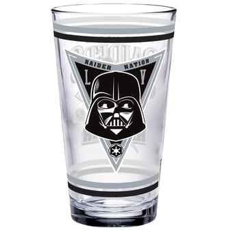 WinCraft Las Vegas Raiders Disney x NFL Darth Vader 16oz. Pint Glass