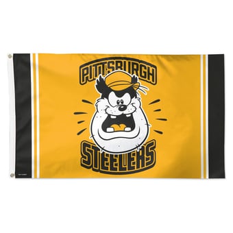 WinCraft Pittsburgh Steelers Disney x NFL Pete 3' x 5' Single-Sided Deluxe Flag
