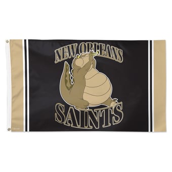 WinCraft New Orleans Saints Disney x NFL Louis 3' x 5' Single-Sided Deluxe Flag