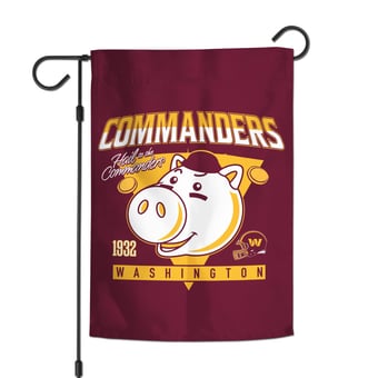 WinCraft Washington Commanders Disney x NFL Hamm 12'' x 18'' Double-Sided Garden Flag