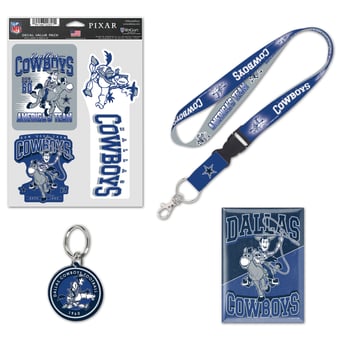WinCraft Dallas Cowboys Disney x NFL Woody Fan Pack
