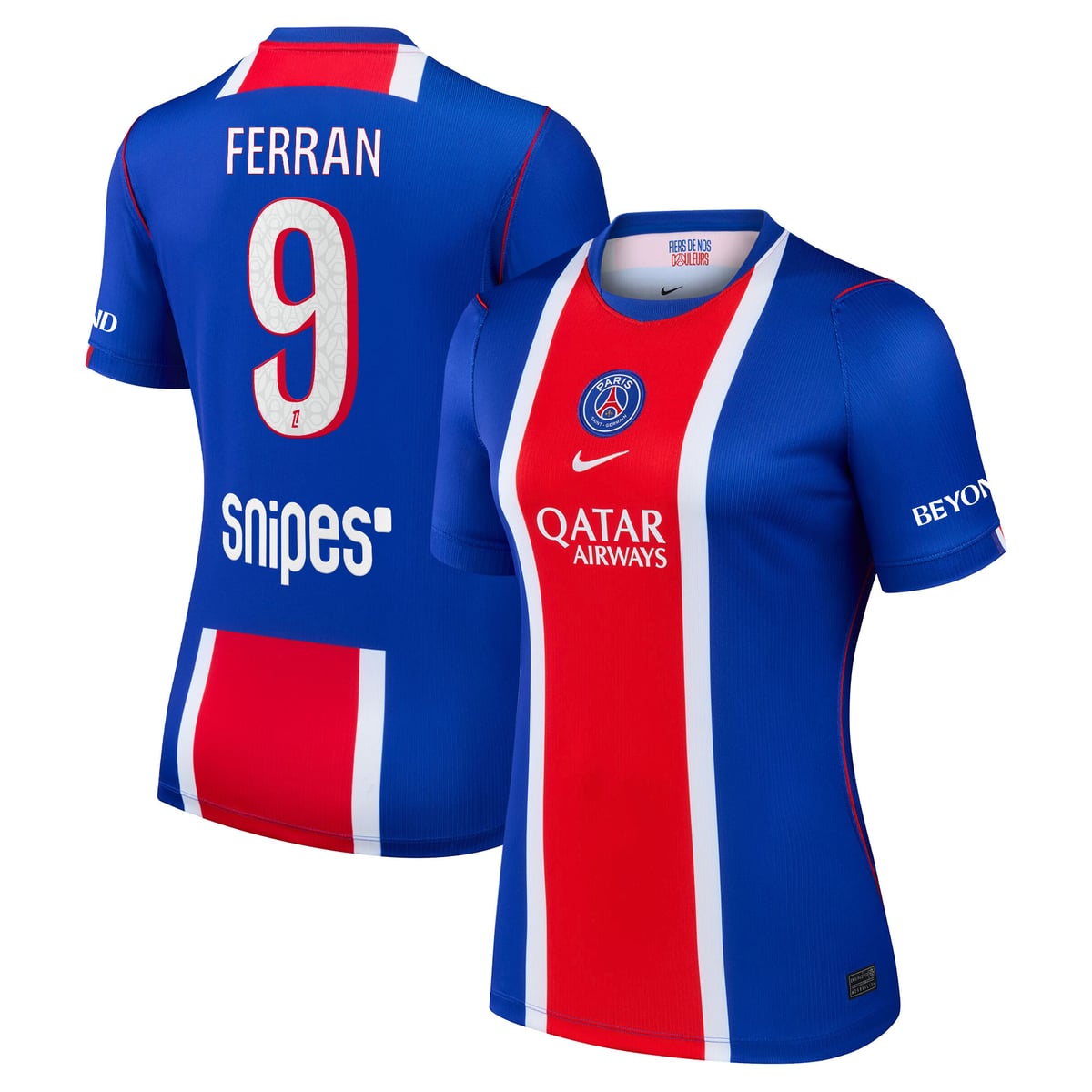 Maillot Domicile Stadium PSG Nike 26/27 - Femme avec flocage Ferran 9