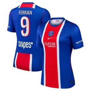 Maillot Domicile Stadium PSG Nike 26/27 - Femme avec flocage Ferran 9, vue 1