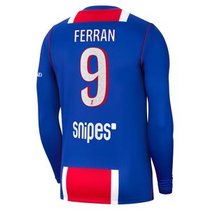 Maillot Domicile Stadium PSG Nike 26/27 - Manches longues - Enfant avec flocage Ferran 9, vue 4