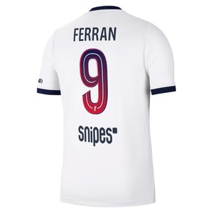 Maillot Extérieur Stadium PSG Nike 26/27 avec flocage Ferran 9, vue 4