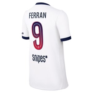 Maillot Extérieur Stadium PSG Nike 26/27 - Enfant avec flocage Ferran 9, vue 4