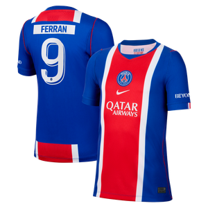 Maillot Domicile Stadium PSG Nike 26/27 - Enfant - Flocage Coupe Ferran 9, vue 2