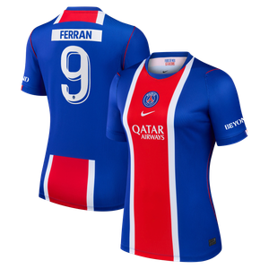 Maillot Domicile Stadium PSG Nike 26/27 - Femme - Flocage Coupe Ferran 9, vue 1