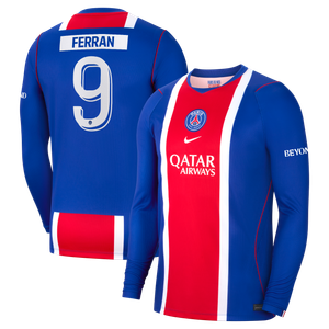 Maillot Domicile Stadium PSG Nike 26/27 - Manches longues - Enfant - Flocage Coupe Ferran 9, vue 1