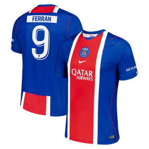 Maillot Domicile Stadium PSG Nike 26/27 - Flocage Coupe Ferran 9, vue 2