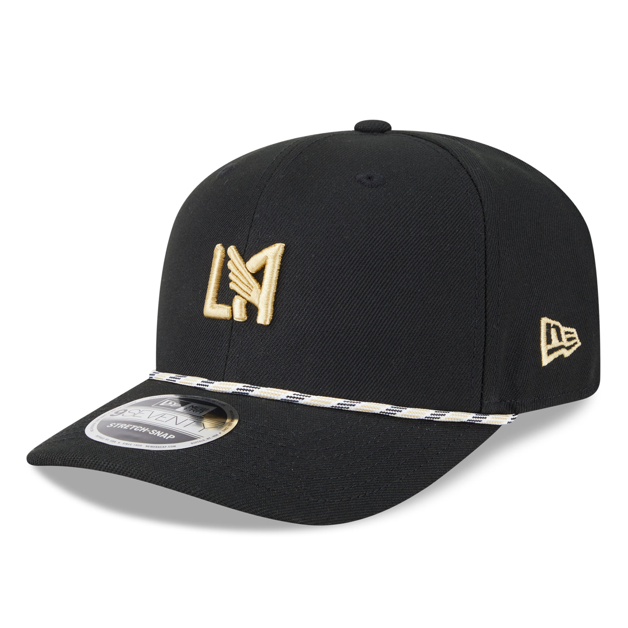 Men's New Era Black LAFC 9SEVENTY Adjustable Hat
