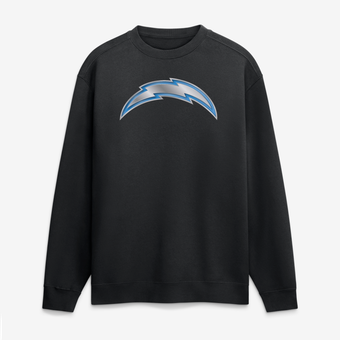 Men's Black Los Angeles Chargers Forged Mascot Sweatshirt