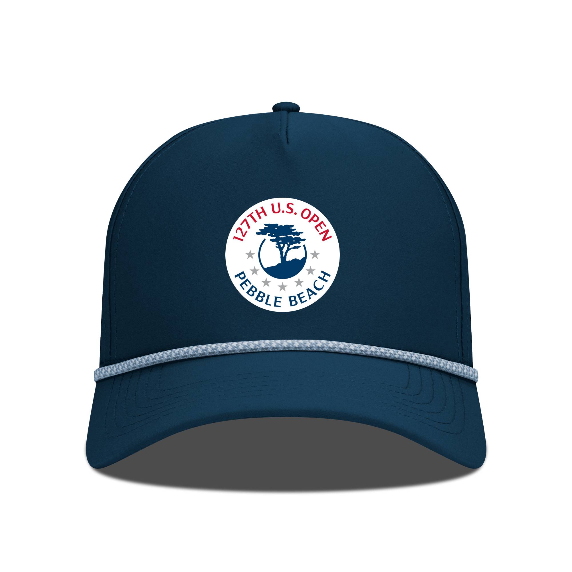Men’s 2027 U.S. Open Levelwear Navy Gordon Rope Adjustable Hat Men’s 2027 U.S. Open Levelwear Navy Gordon Rope Adjustable Hat