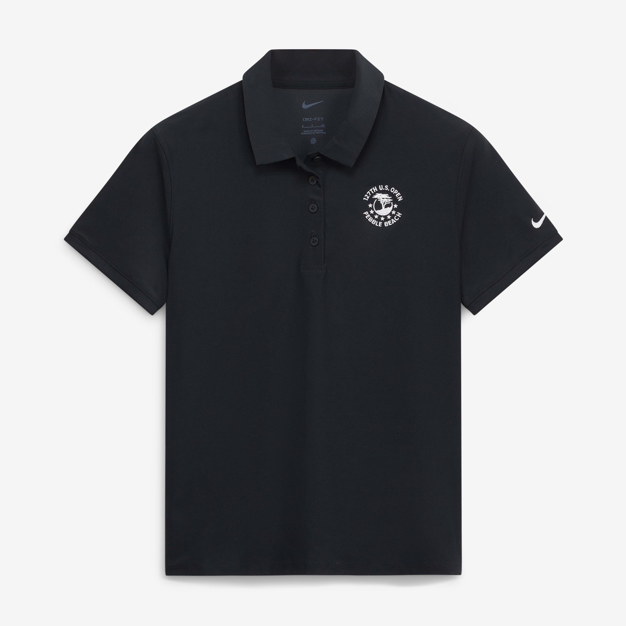 Women’s 2027 U.S. Open Nike Black Velocity Dri-FIT Polo Women’s 2027 U.S. Open Nike Black Velocity Dri-FIT Polo