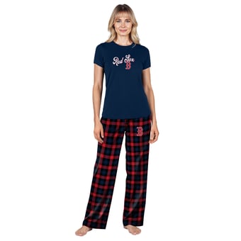Women's Concepts Sport  Navy Boston Red Sox Highland Sleep Set